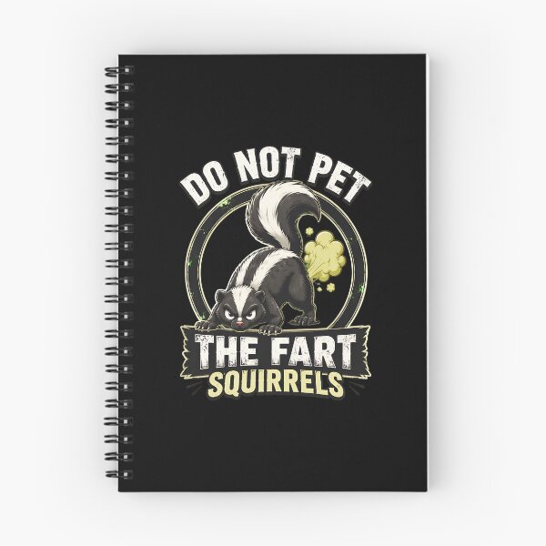 Item preview, DO NOT PET THE FART SQUIRRELS Funny Skunk Graphic Tee designed and sold by PaletteArc.