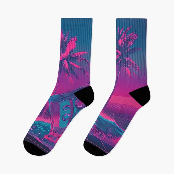 Item preview, Synthwave Sunset Drift designed and sold by ONYX Pixee.