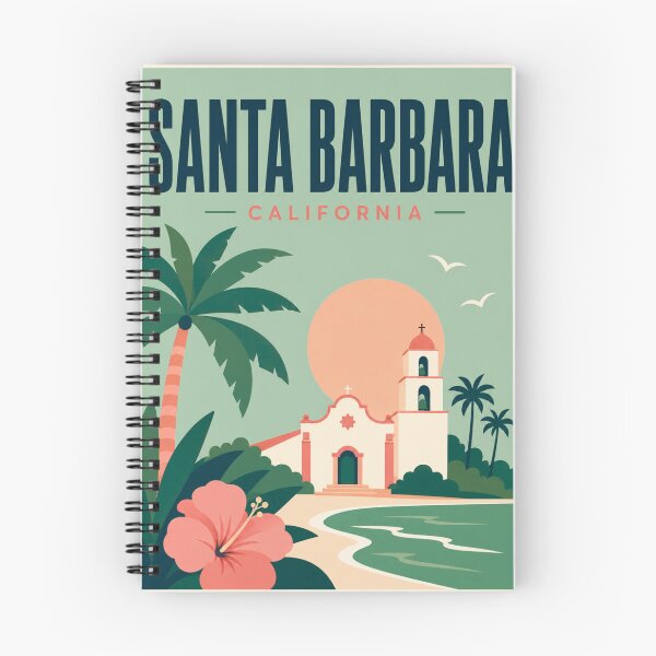 Item preview, Santa Barbara California  designed and sold by PamLeeDesign.