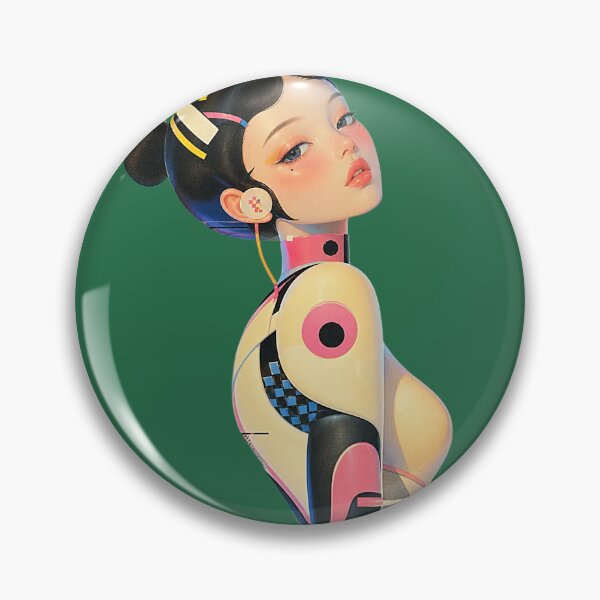 Item preview,  Cyberpunk Anime Cyborg Girl Art | Futuristic Sci-Fi Mecha Android  designed and sold by Creatby7030.