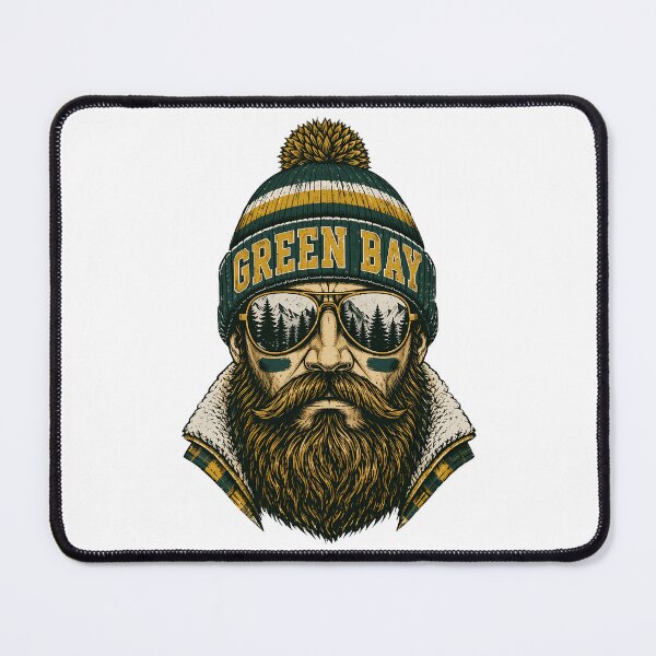 Item preview, Cool Bearded Man Winter Style Graphic designed and sold by ahgurske.