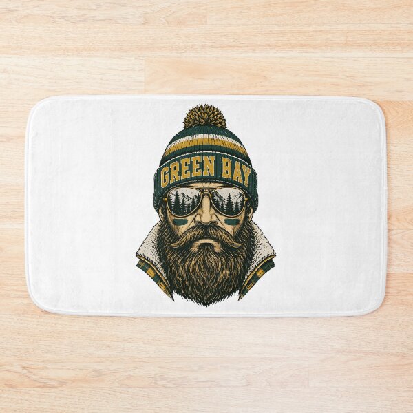 Item preview, Cool Bearded Man Winter Style Graphic designed and sold by ahgurske.