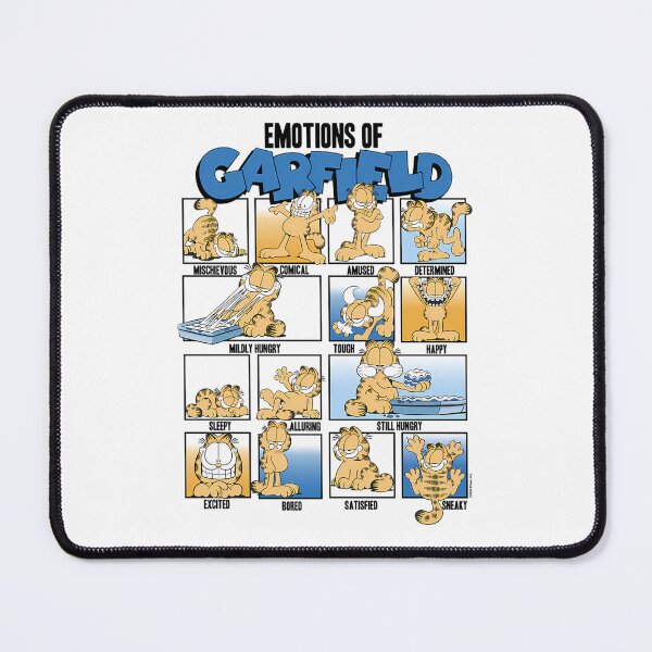 Item preview, Garfield Emotions Blue Grid designed and sold by FlocreeperBytin.
