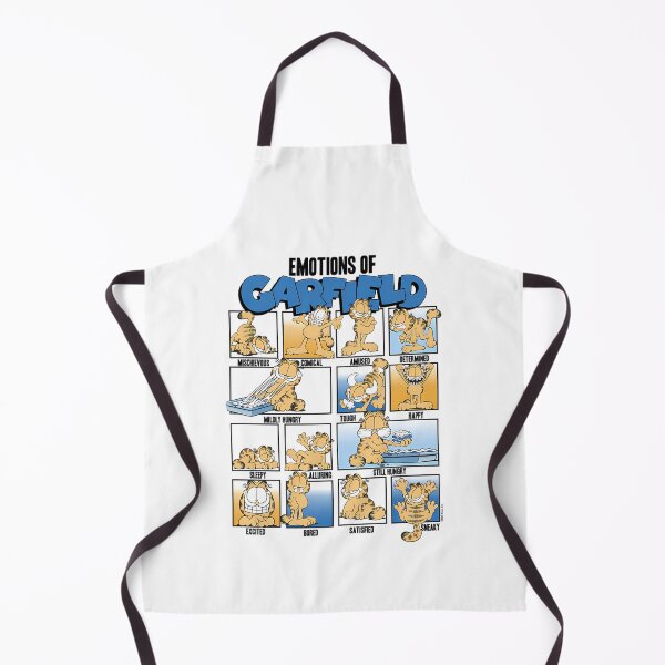 Item preview, Garfield Emociones Cuadrícula Azul designed and sold by FlocreeperBytin.