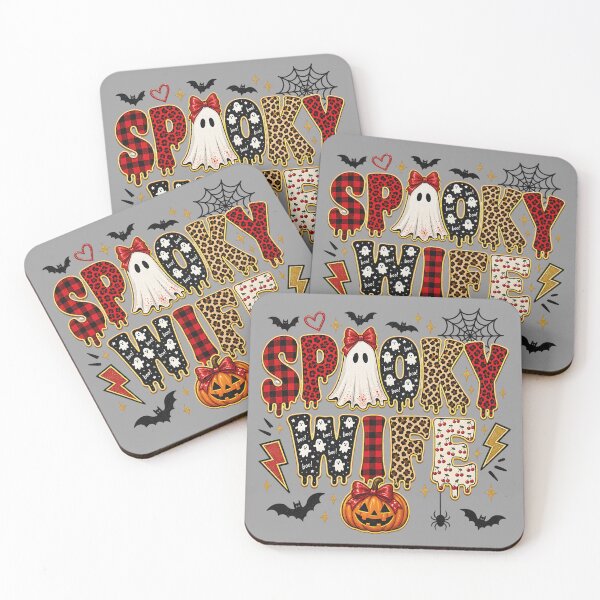 Item preview, Spooky Wife Halloween Shirt | Leopard Print Mixed Pattern Design designed and sold by MOCH- ART.
