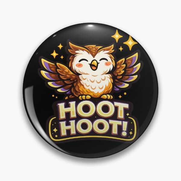 Item preview, Hoot Hoot – Cute Happy Owl Design designed and sold by ArtisticHeart21.