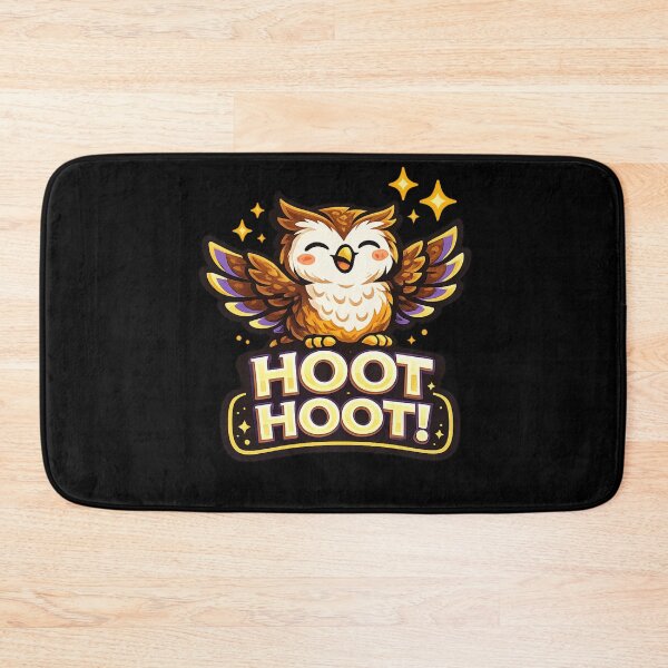 Item preview, Hoot Hoot – Cute Happy Owl Design designed and sold by ArtisticHeart21.