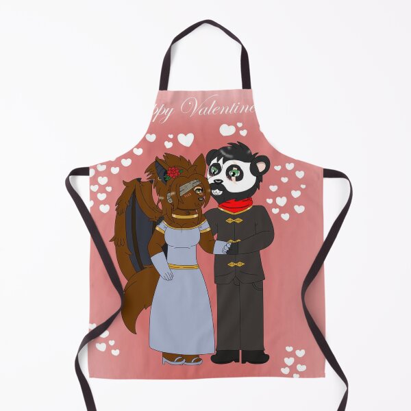 Item preview, Cute Furry Couple Happy Valentine Day designed and sold by MardonesSTO.