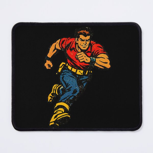 Item preview,  Vintage Action Hero Running Art | Retro Halftone Comic Book Character  designed and sold by Creatby7030.
