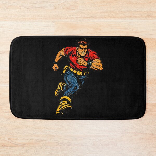 Item preview,  Vintage Action Hero Running Art | Retro Halftone Comic Book Character  designed and sold by Creatby7030.