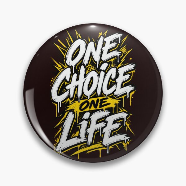 Item preview, One Choice One Life Graffiti designed and sold by WearTheVibe Store.