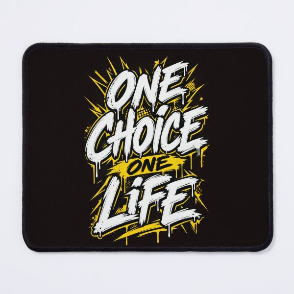 Item preview, One Choice One Life Graffiti designed and sold by WearTheVibe Store.