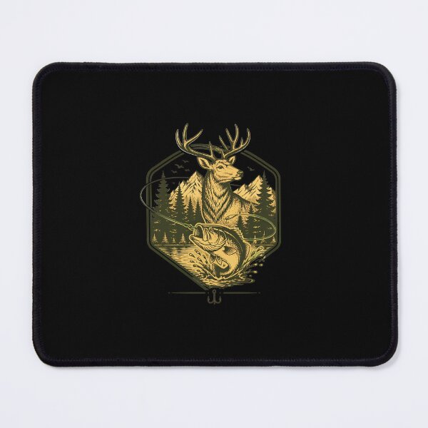 Item preview, Retro Deer Bass Duck Hunting Fishing Vintage designed and sold by PaletteArc.