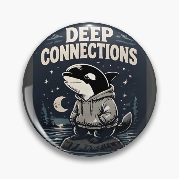 Item preview, Deep Connections Orca Hoodie – Ocean Lover Artwork designed and sold by Icareis-Studios.