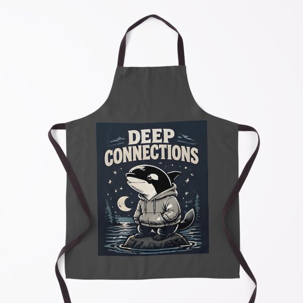 Item preview, Deep Connections Orca Hoodie – Ocean Lover Artwork designed and sold by Icareis-Studios.
