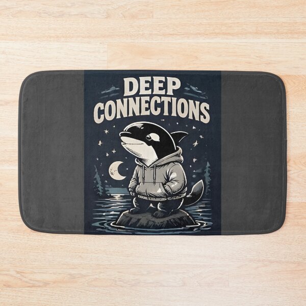 Item preview, Deep Connections Orca Hoodie – Ocean Lover Artwork designed and sold by Icareis-Studios.