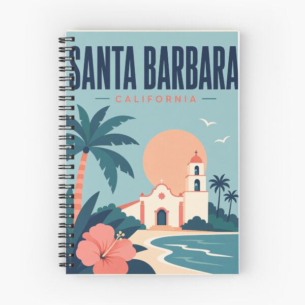 Item preview, Santa Barbara California  designed and sold by PamLeeDesign.