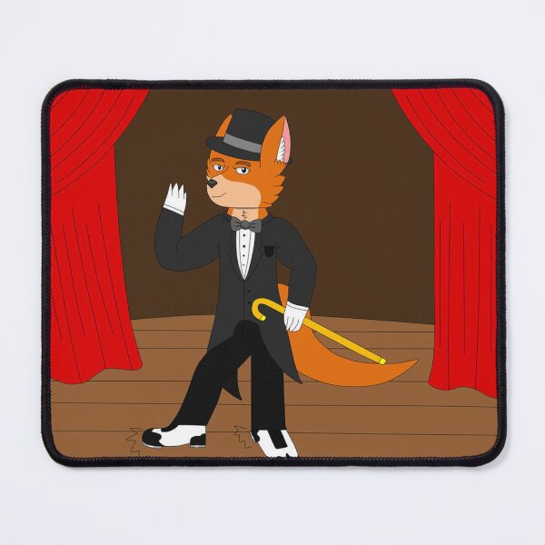 Item preview, Dapper Fox Gentleman Vintage Stage Art designed and sold by MardonesSTO.