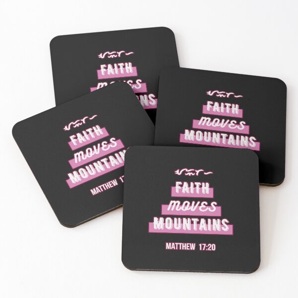 Item preview, Faith moves mountains designed and sold by Gee Files Crafts Studio.