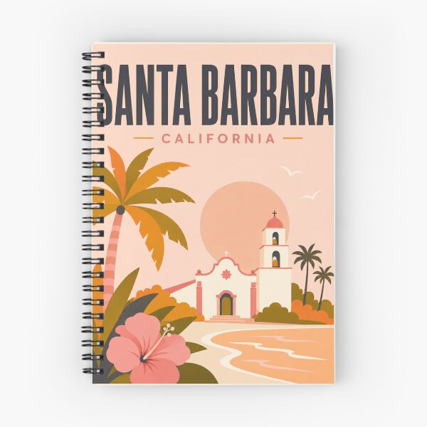 Item preview, Santa Barbara California  designed and sold by PamLeeDesign.