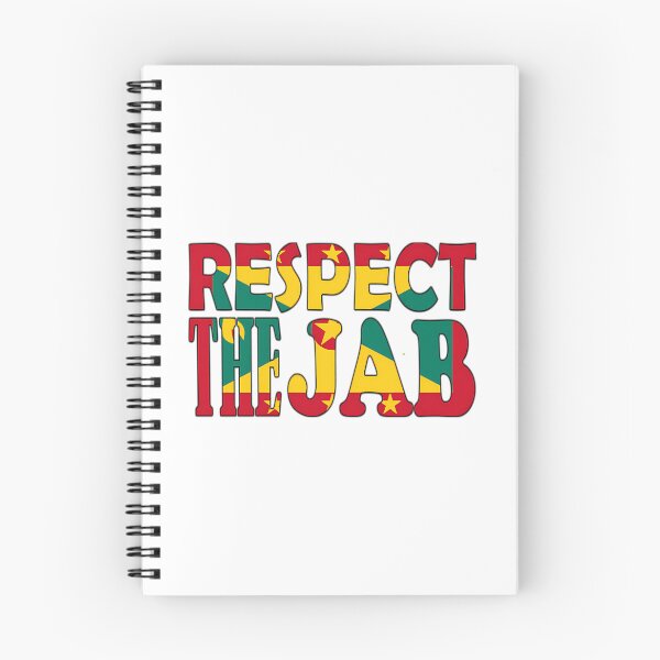 Item preview, St Georges Grenada - Respect The Jab - Grenadian Flag designed and sold by karmyn-clawso.