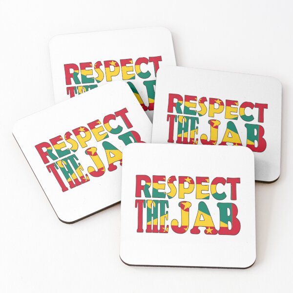 Item preview, St Georges Grenada - Respect The Jab - Grenadian Flag designed and sold by karmyn-clawso.