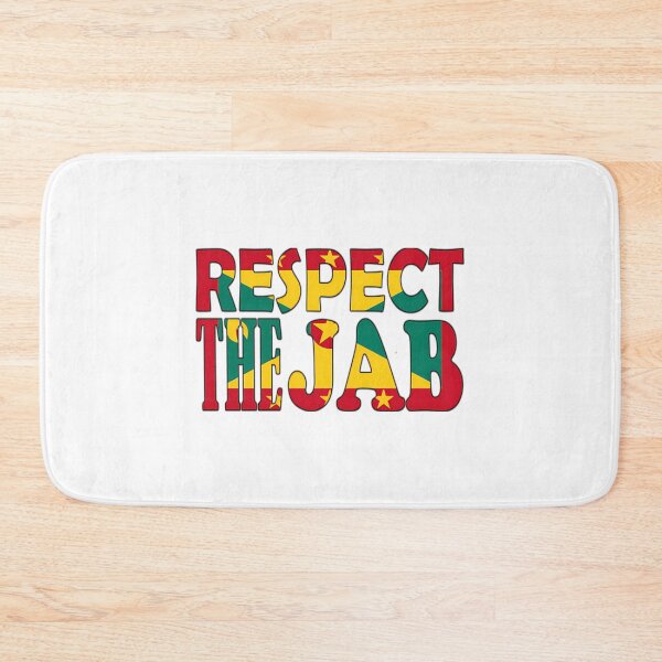 Item preview, St Georges Grenada - Respect The Jab - Grenadian Flag designed and sold by karmyn-clawso.