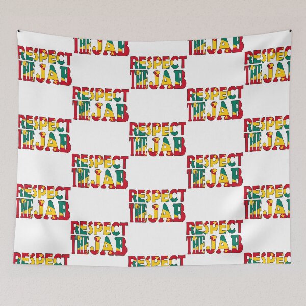 Item preview, St Georges Grenada - Respect The Jab - Grenadian Flag designed and sold by karmyn-clawso.