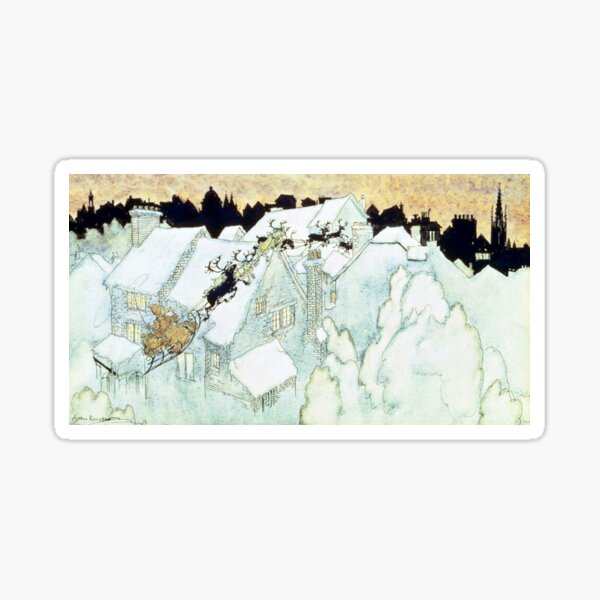 Item preview, Die Nacht vor Weihnachten - Arthur Rackham designed and sold by forgottenbeauty.