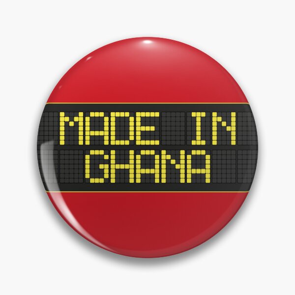 Item preview, Made In Ghana | Retro LED sign | Pixel Art Typography designed and sold by MammothArt.
