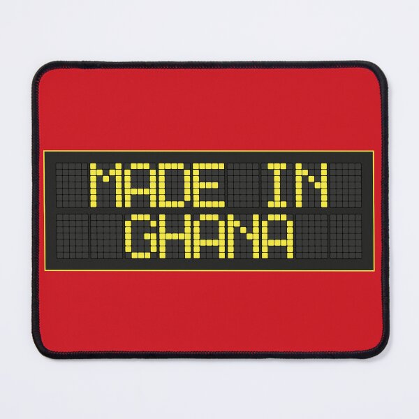 Item preview, Made In Ghana | Retro LED sign | Pixel Art Typography designed and sold by MammothArt.