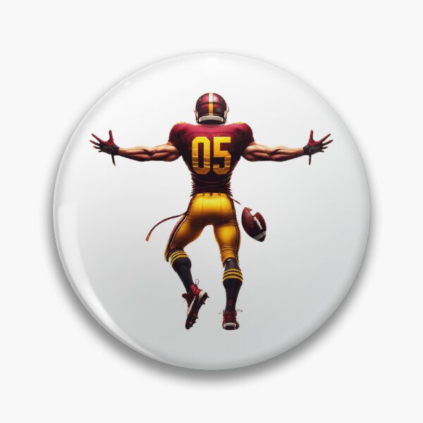 Item preview, Football Player Action Pose "05" Uniform designed and sold by LindaWash39353.