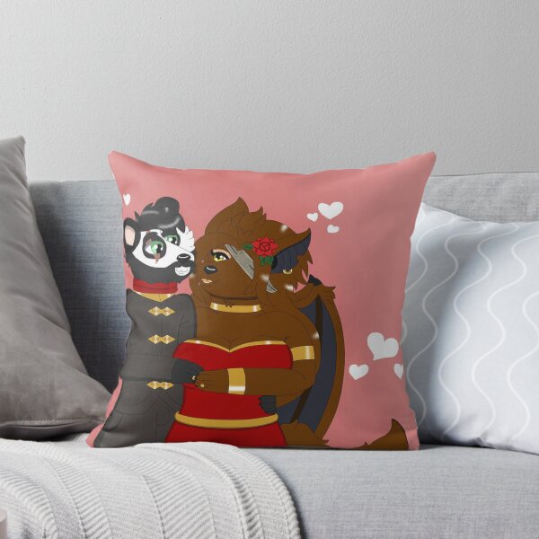 Item preview, Romantic Furry Couple Valentine Love Art designed and sold by MardonesSTO.