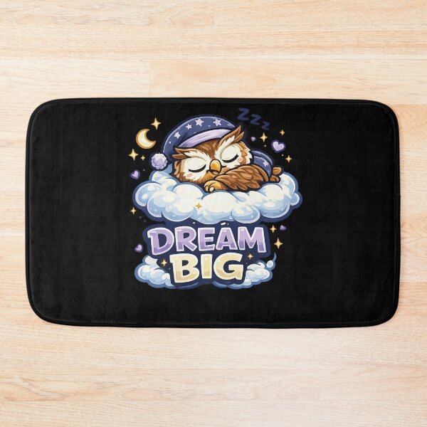 Item preview, Dream Big – Sleepy Owl Night Design designed and sold by ArtisticHeart21.