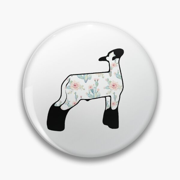 Item preview, Watercolor Cactus Market Wether Lamb Silhouette 1 - Not For Resale Without Permission designed and sold by jazlee-nwallin.