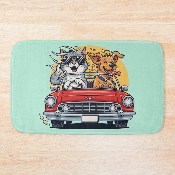 Artikelvorschau, Roadtrip-Cabrio für Katze und Hund entworfen und verkauft von SillyPawsStudio.