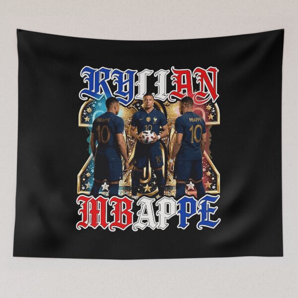 Item preview, Football Star Kylian Mbappé Fan Apparel designed and sold by uzielTorri96.
