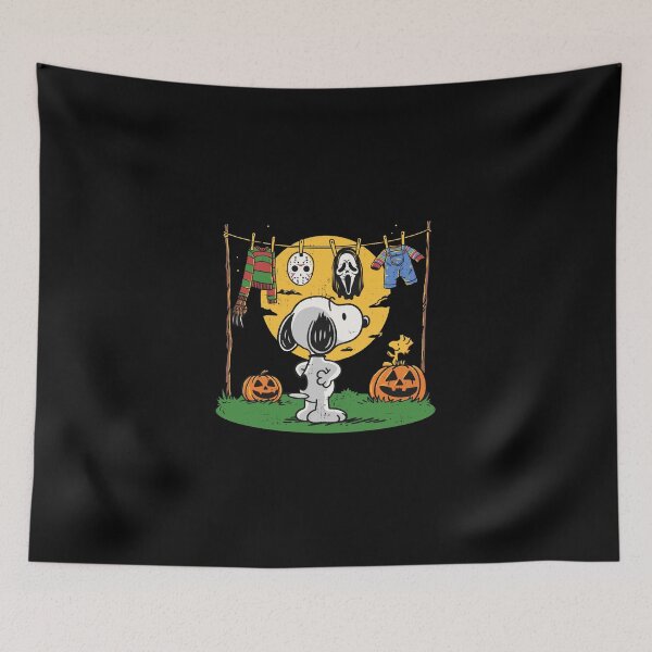Item preview, Snoopy Peanuts Horror Movie Costumes Laundry Line Halloween designed and sold by Moonifillst.