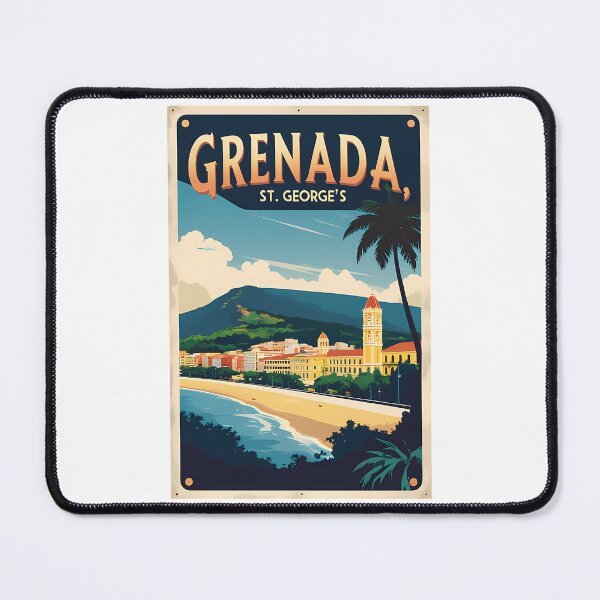 Item preview, St Georges Grenada Vintage Travel Tourism designed and sold by karmyn-clawso.