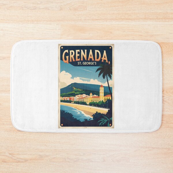 Item preview, St Georges Grenada Vintage Travel Tourism designed and sold by karmyn-clawso.