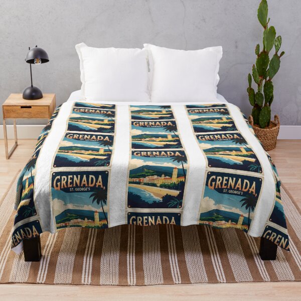 Item preview, St Georges Grenada Vintage Travel Tourism designed and sold by karmyn-clawso.