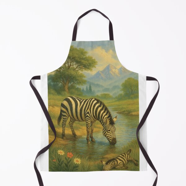 Item preview, Zebra by the Mountain Stream designed and sold by jrhernand.