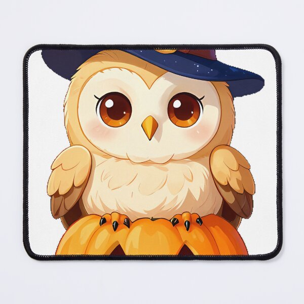 Item preview, Cute Baby Barn Owl Chick Starry Wizard Hat Icon designed and sold by pumsquare.