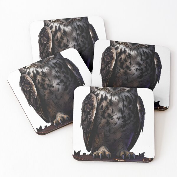 Item preview, Gothic Horned Owl Grimoire Sovereign designed and sold by IllumeInk.