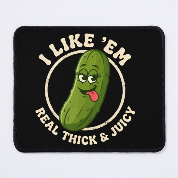 Item preview, I Like 'Em Real Thick And Juicy Funny Retro Art designed and sold by MAXIZPRINT.