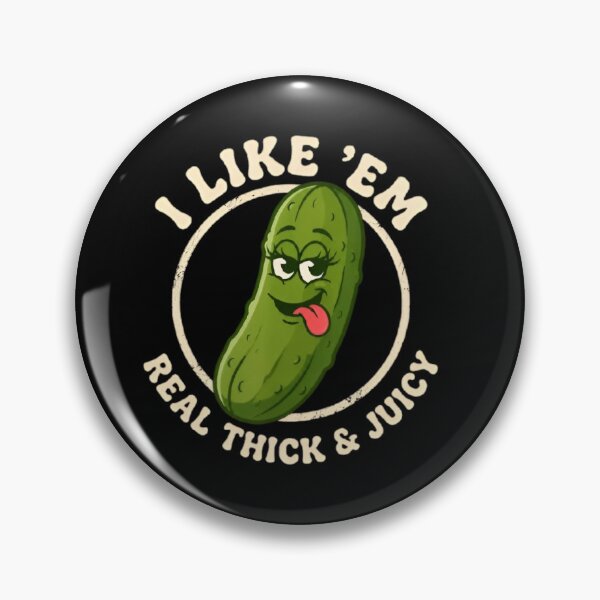 Item preview, I Like 'Em Real Thick And Juicy Funny Retro Art designed and sold by MAXIZPRINT.