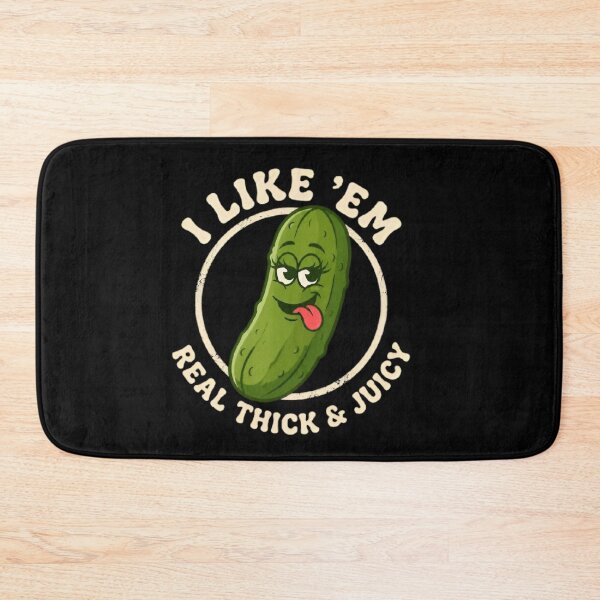 Item preview, I Like 'Em Real Thick And Juicy Funny Retro Art designed and sold by MAXIZPRINT.