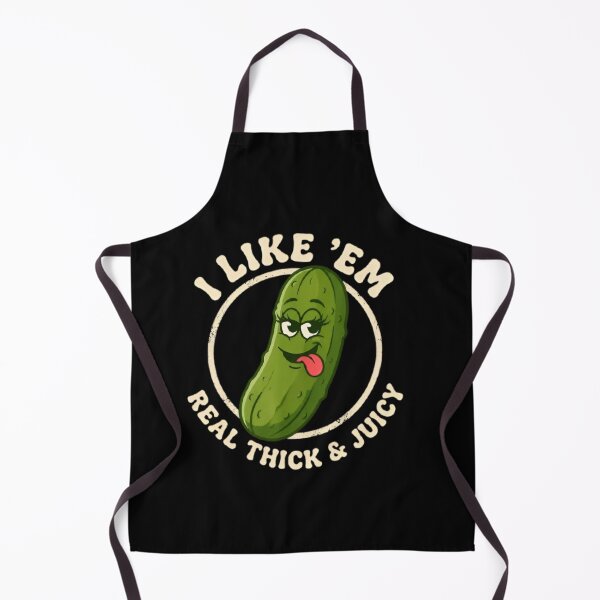 Item preview, I Like 'Em Real Thick And Juicy Funny Retro Art designed and sold by MAXIZPRINT.