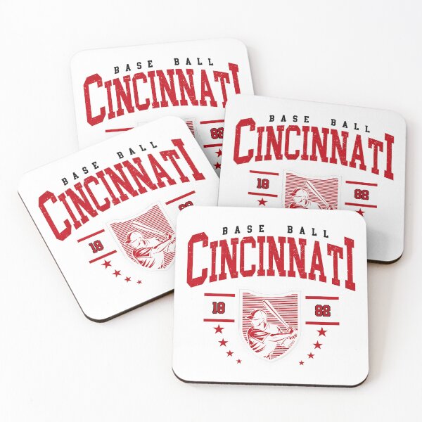 Aperçu de l'œuvre Cincinnati Baseball Vintage Délavé créée et vendue par JasonGard86375.