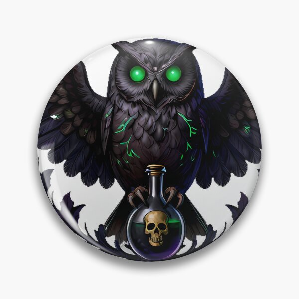 Item preview, Gothic Screech Owl Poison Apothecary designed and sold by IllumeInk.